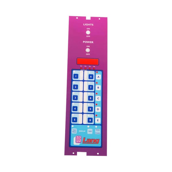 Label Panel Purple For  - Part# 2M60301-42